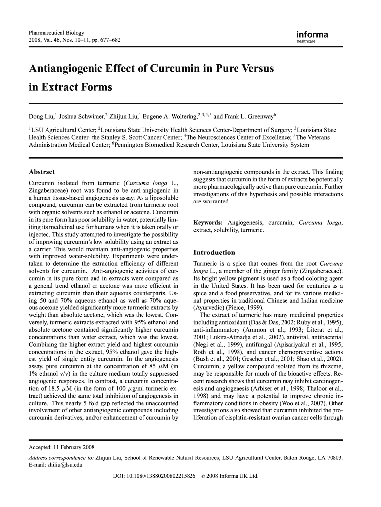 In Its Pure Form Has Poor Solubility in Water, Potentially Lim