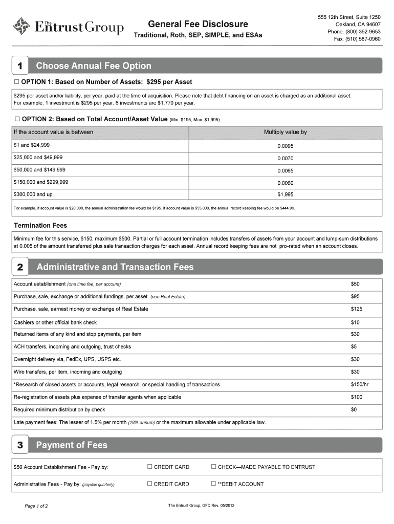  Entrust Group Inc Form 2012