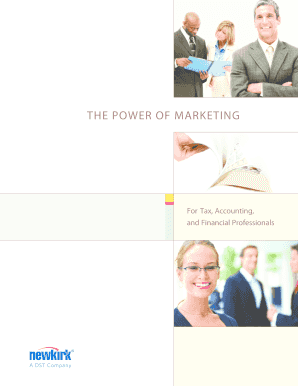 The POWER of MARKETING Newkirk  Form
