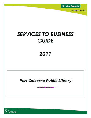 Port Colborne Public Library  Form