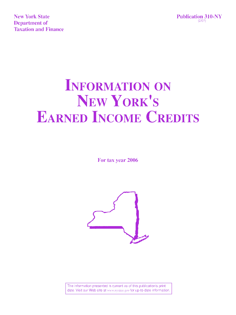 Income Tax Credits Department of Taxation and Finance NY Gov  Form