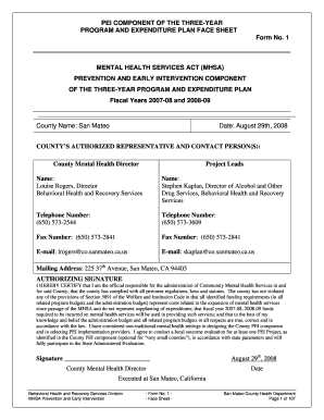 Registration Form Mhsoac Ca