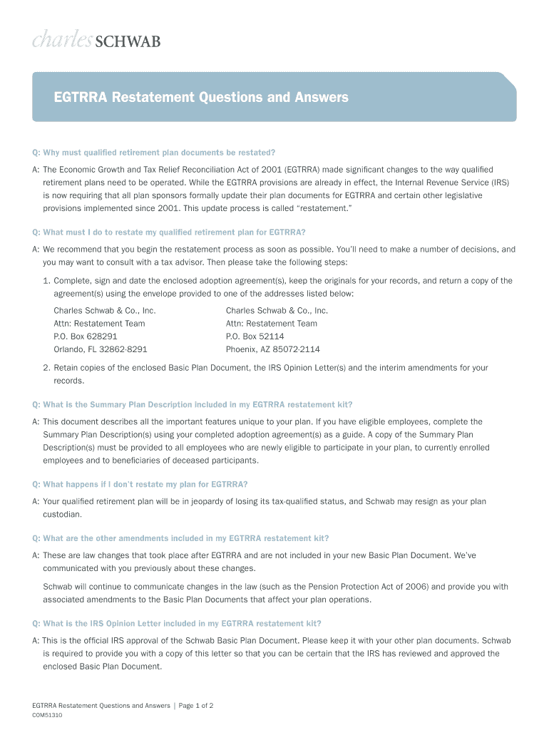  Egtrra Restatement 2009-2024