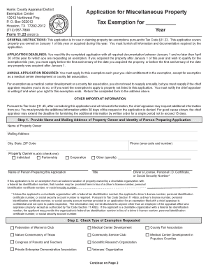  Harris County Appraisal District Form 1123 2013