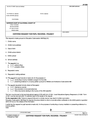 Jv530  Form