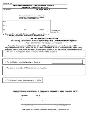 Bcscd 541 Form