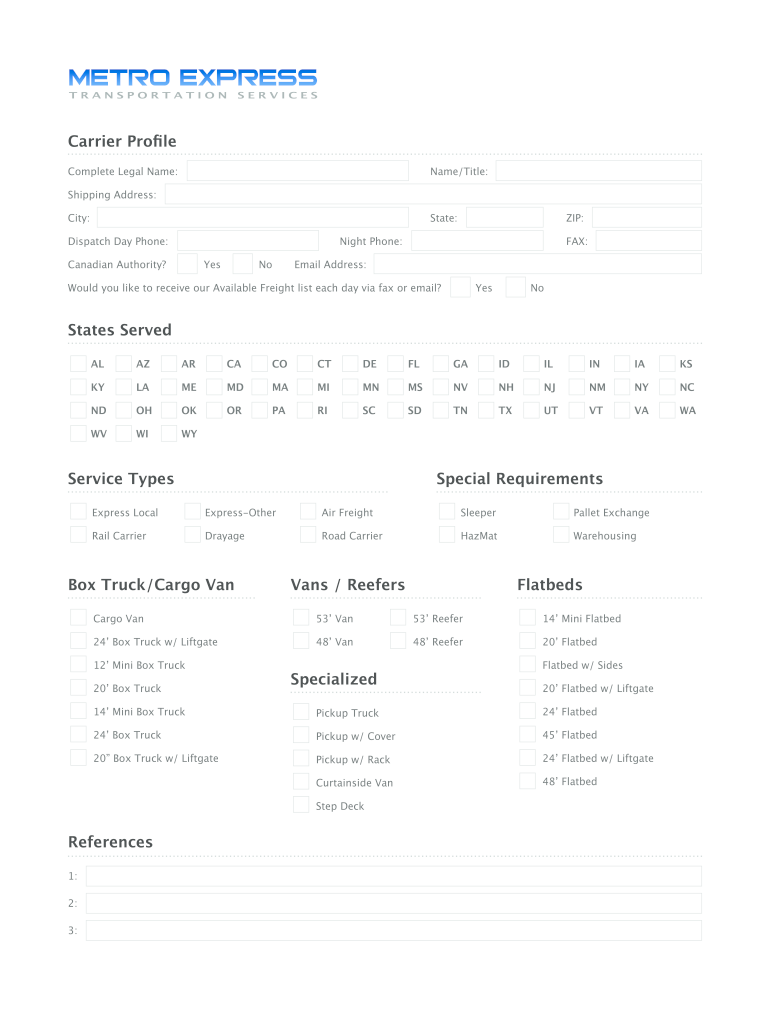 express-carrier-packet-form-fill-out-and-sign-printable-pdf-template