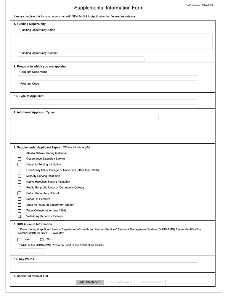 CSREESSupplementalInfo Page 1 Purdue University  Form