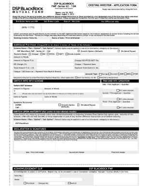 KIM CUM APPLICATION FMP S62 12M  Form