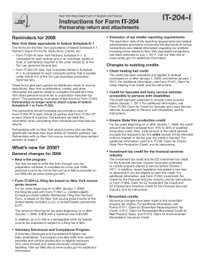 New York State Equivalents to Federal Schedule K 1 Tax Ny  Form