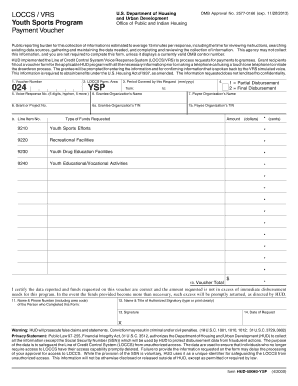 024 YSP HUD  Form