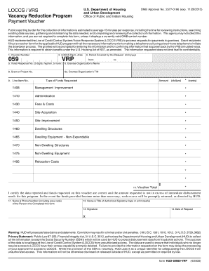Actual Modernization Cost Certificate HUD  Form