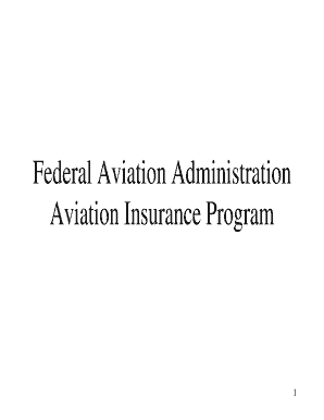 Aviation Insurance Program Aci Na  Form
