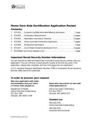 Hca Application  Form