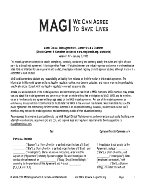 MAGIModelCTA V1 07 Abbreviated DOC Magiworld  Form