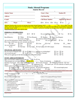 Program # 1012 Oie Tamucc  Form