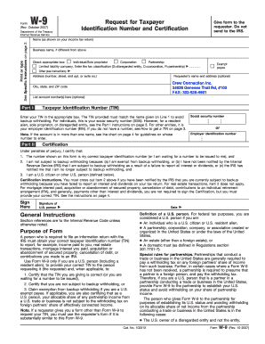 Interactive W 9 Form