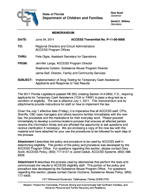 DCF Memorandum Department of Economic Opportunity Floridajobs  Form