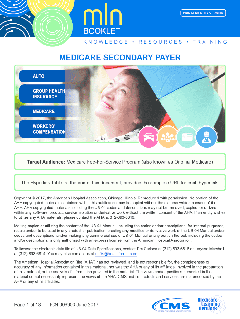 Target Audience Medicare Fee for Service Program Also Known as Original Medicare  Form