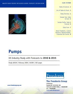 Pumps the Donia Group  Form