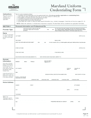 Supplemental Form Avesis