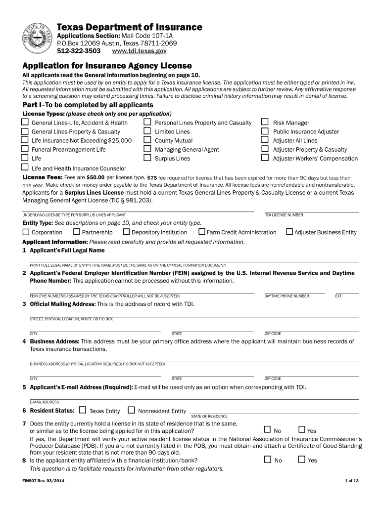  Fin 507 Form 2021