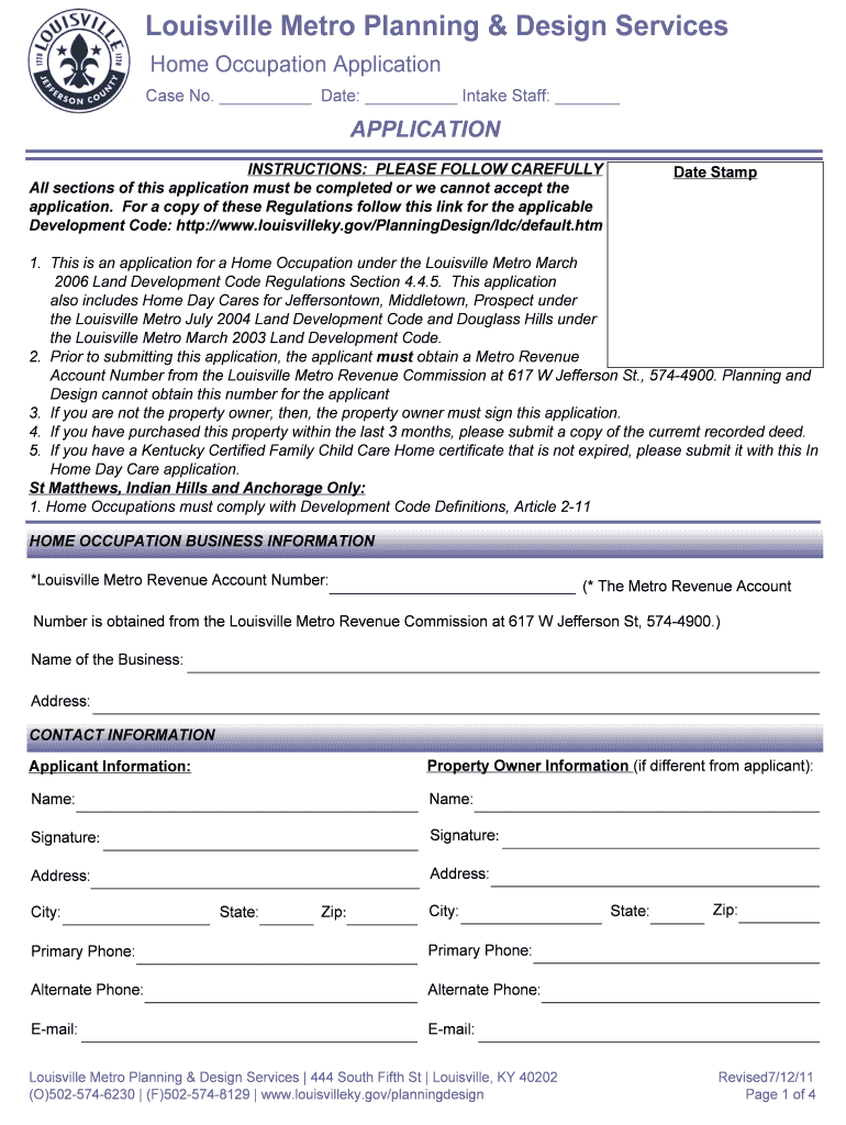 The Louisville Metro March Land Development Code Louisvilleky  Form