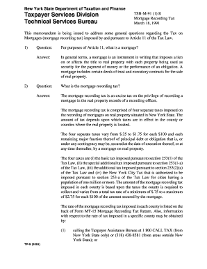 TSB M 91 1 R  Form