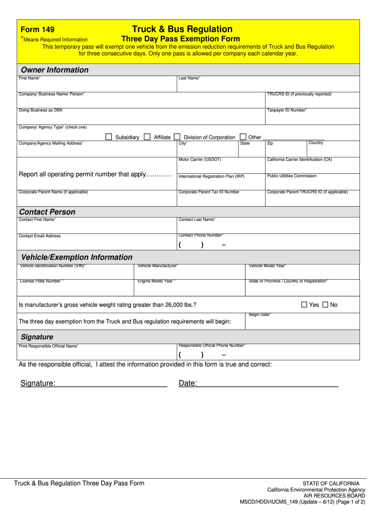 Trucrsarbcagov Form