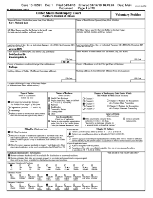 Bankruptcy Forms Kerr, Richard Lee Michael J Davis 6197896