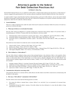 Attorneys Guide to the Federal  Form