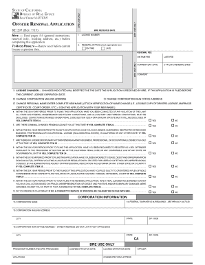 Re 207  Form