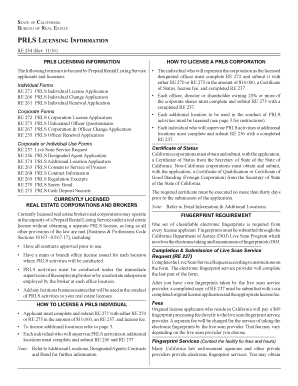 PRLS Licensing Information