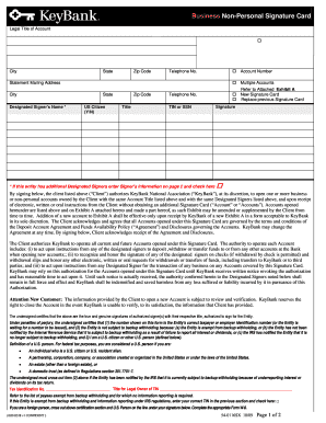 Image Keybank Account Statement Form 2009-2025