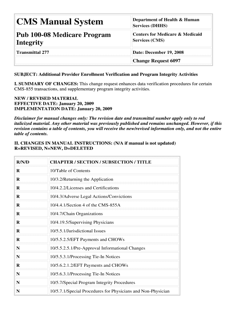 Change Request 6097  Form