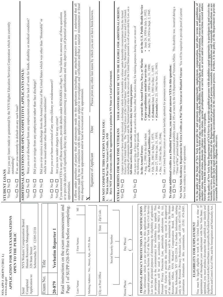 Get and Sign Fillable Nys App 3 20 127 2012-2022 Form