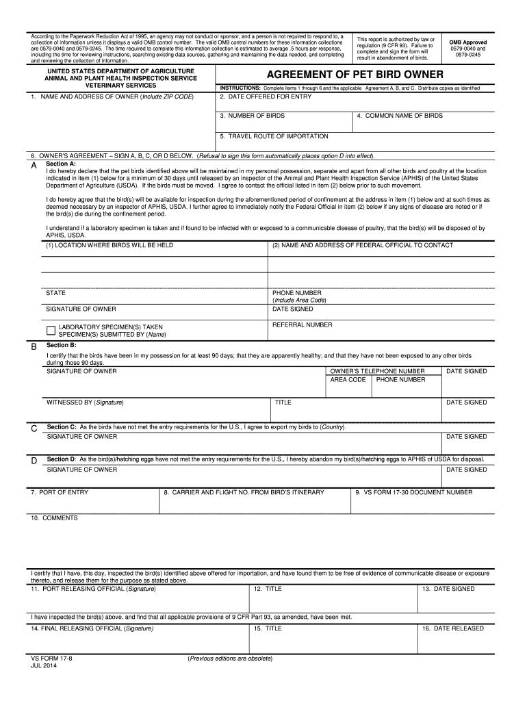 According to the Paperwork Reduction Act of , an Agency May Not Conduct or Sponsor, and a Person is Not Required to Respond To,   Form