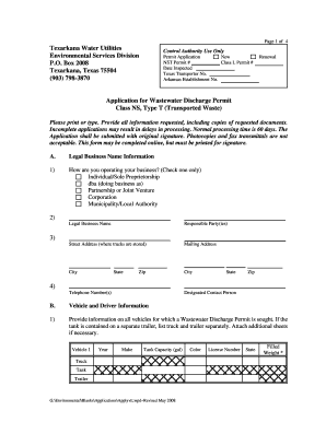 NST App City of Texarkana Twu Txkusa  Form