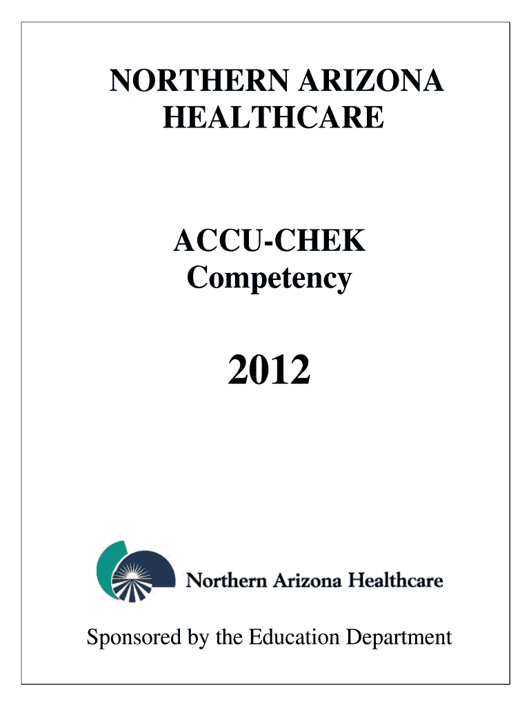 DIRECTIONS for COMPLETING the ACCU CHEK  Form