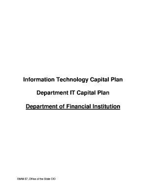 Department it Capital Plan Itsp Ca  Form
