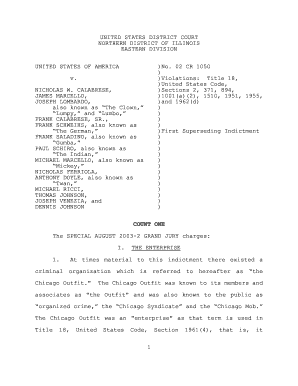 Family Secrets Final Indictment Illinois Police and Sheriff&#039;s News  Form