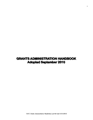 Grants Handbook Columbus State Community College Cscc  Form