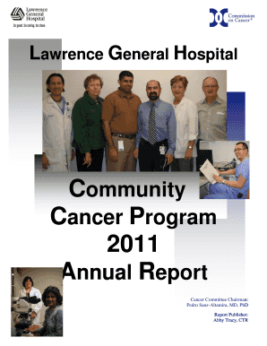 Community Cancer Program Annual Report Lawrence General Lawrencegeneral  Form