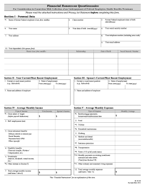 Retirement &amp; Insurance Forms