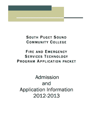 Admission and Application Information South Puget Spscc Ctc