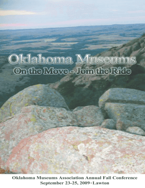 Download Oklahoma Museums Association  Form