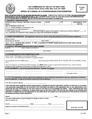 Tc106s Form