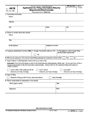 Form 4419 PDF