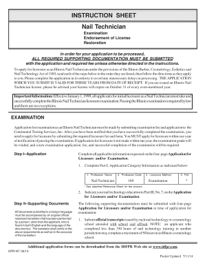 Nail Tech Certificate Template  Form