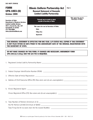 Illinois D Form